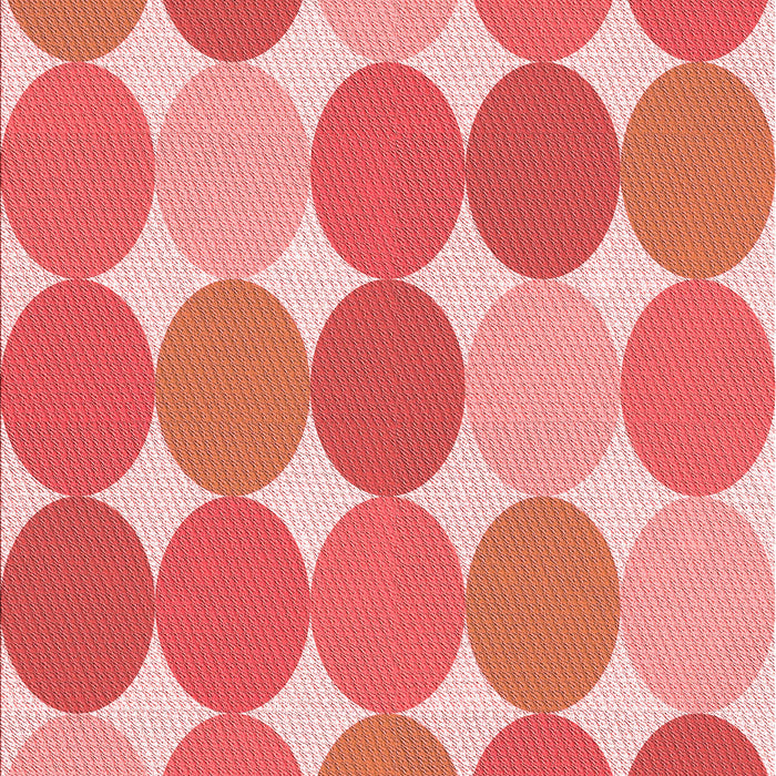 Machine Washable Transitional Light Coral Pink Rug, wshpat1065rd