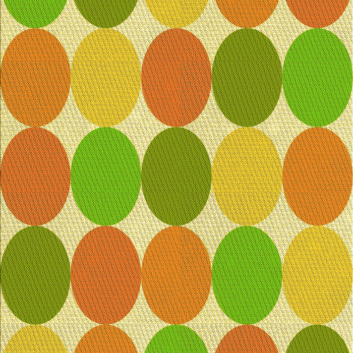 Patterned Green Rug, pat1065yw