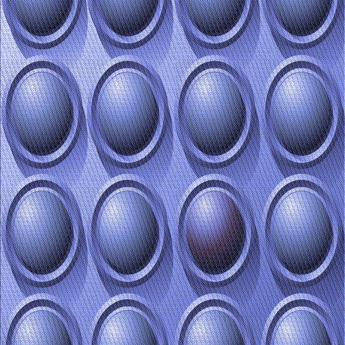 Patterned Sky Blue Rug, pat1066blu