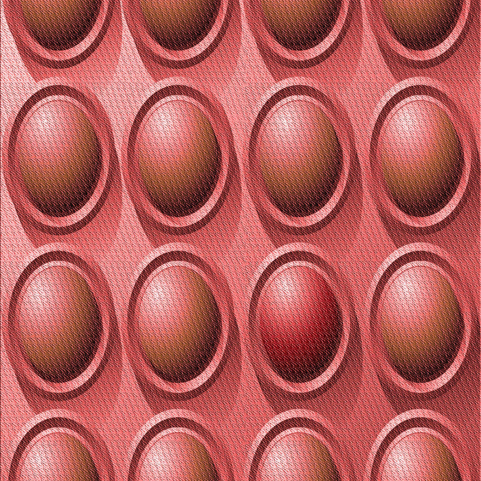 Machine Washable Transitional Red Rug, wshpat1066rd