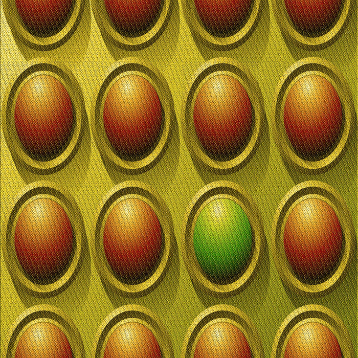 Patterned Saddle Brown Rug, pat1067yw