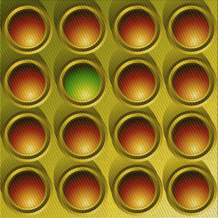 Round Machine Washable Transitional Saddle Brown Rug, wshpat1067yw