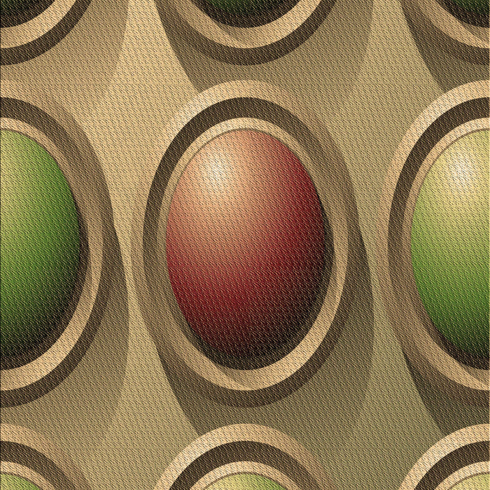 Patterned Brown Rug, pat1068brn