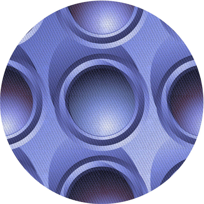 Square Patterned Sky Blue Rug, pat1069blu