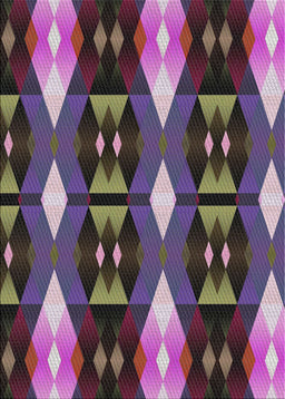 Machine Washable Transitional Dark Purple Rug, wshpat106