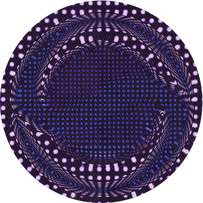 Square Machine Washable Transitional Purple Violet Purple Rug in a Living Room, wshpat1070pur