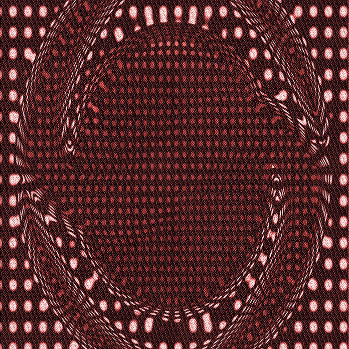 Patterned Chocolate Brown Rug, pat1070rd