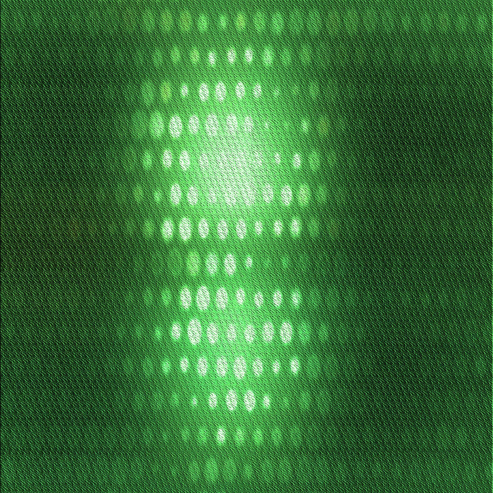 Patterned Deep Emerald Green Rug, pat1071grn