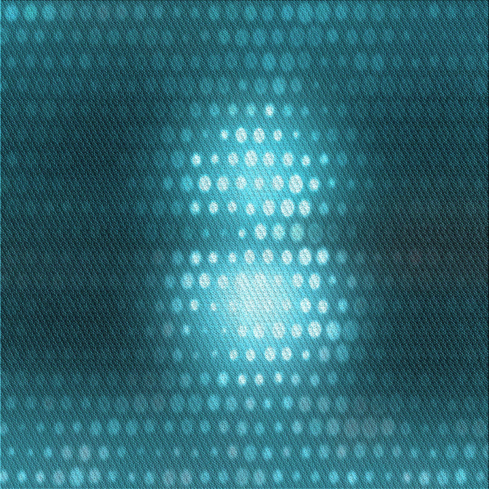 Round Machine Washable Transitional Dark Turquoise Green Rug, wshpat1071lblu