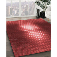 Patterned Red Rug, pat1071rd