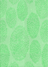 Machine Washable Transitional Green Rug, wshpat1072grn