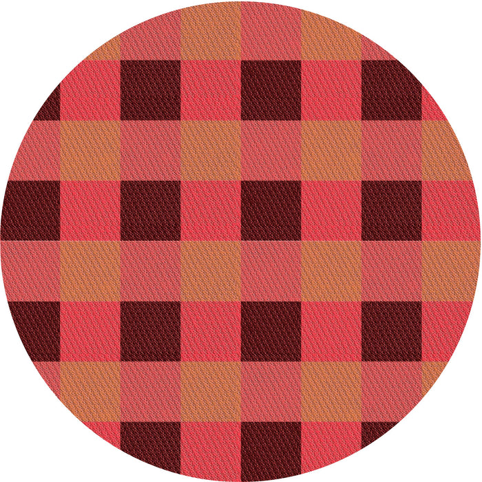 Square Machine Washable Transitional Red Rug in a Living Room, wshpat1073rd