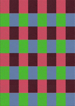 Patterned Sea Green Novelty Rug, pat1073