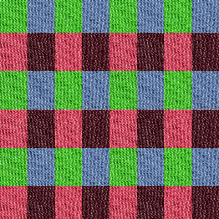 Patterned Sea Green Novelty Rug, pat1073