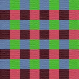 Square Patterned Sea Green Novelty Rug, pat1073