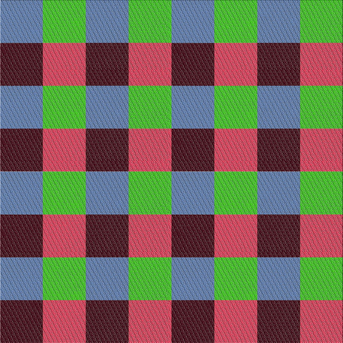 Square Patterned Sea Green Novelty Rug, pat1073