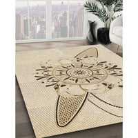 Patterned Peru Brown Rug, pat1074brn