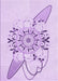 Patterned Purple Rug, pat1074pur