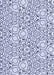 Patterned Lavender Blue Rug, pat1076blu