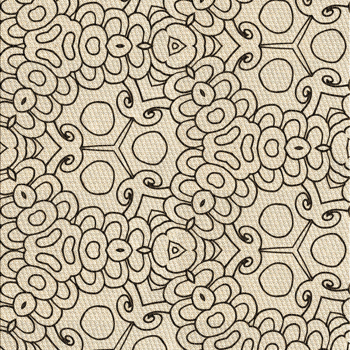 Patterned Brown Rug, pat1076brn