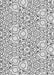 Patterned Platinum Gray Rug, pat1076gry
