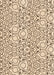 Machine Washable Transitional Light Brown Rug, wshpat1076org