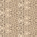 Round Patterned Light Brown Rug, pat1076org