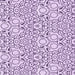 Round Patterned Purple Flower Purple Rug, pat1076pur