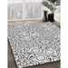 Patterned Off-White Novelty Rug in Family Room, pat1076