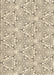 Machine Washable Transitional Brown Rug, wshpat1077brn