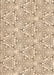 Patterned Copper Brown Rug, pat1077org