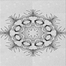 Sideview of Machine Washable Transitional White Smoke Rug, wshpat1078