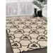 Patterned Wheat Beige Rug in Family Room, pat1079brn