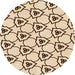 Square Machine Washable Transitional Light Brown Rug in a Living Room, wshpat1079org