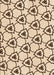 Patterned Light Brown Rug, pat1079org