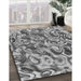 Machine Washable Transitional Cloud Gray Rug in a Family Room, wshpat108gry