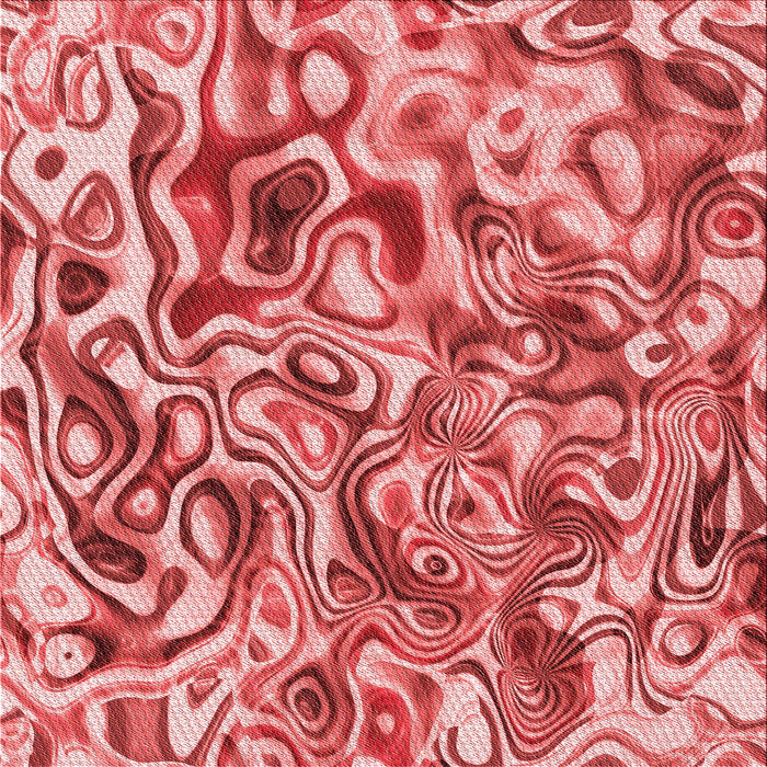 Round Machine Washable Transitional Light Coral Pink Rug, wshpat108rd