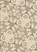 Patterned Moccasin Beige Rug, pat1080brn