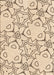 Patterned Bronze Brown Rug, pat1080org