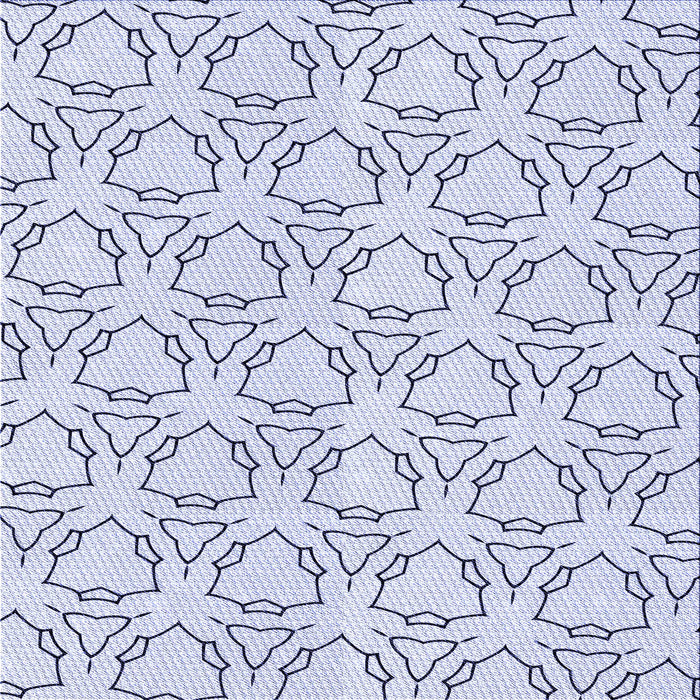 Round Patterned Lavender Blue Rug, pat1081blu