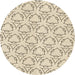 Square Patterned Moccasin Beige Rug, pat1081brn
