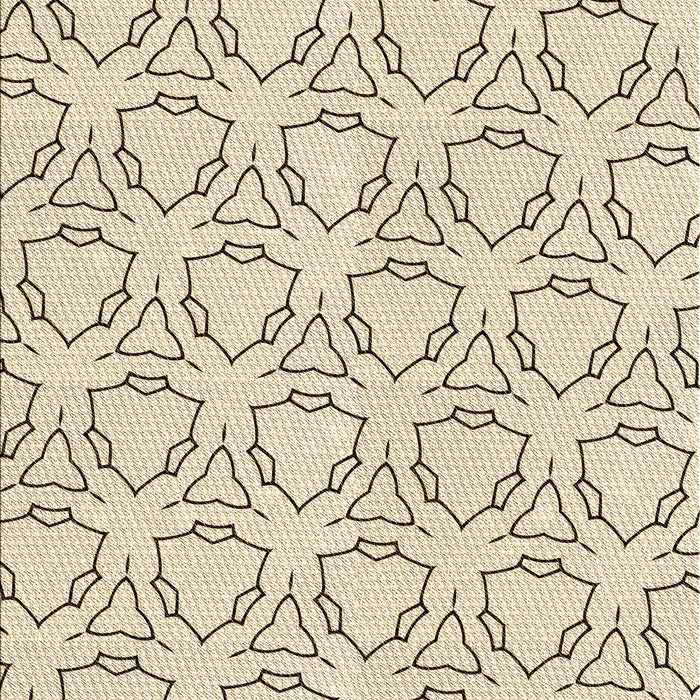 Patterned Moccasin Beige Rug, pat1081brn