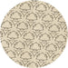 Square Machine Washable Transitional Moccasin Beige Rug in a Living Room, wshpat1081brn