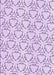 Patterned Lilac Purple Rug, pat1081pur