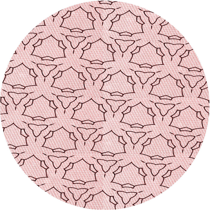 Square Machine Washable Transitional Pink Rug in a Living Room, wshpat1081rd