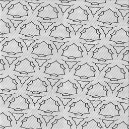 Sideview of Machine Washable Transitional White Smoke Rug, wshpat1081