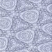 Round Patterned Lavender Blue Rug, pat1082blu