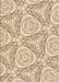 Patterned Copper Brown Rug, pat1082org
