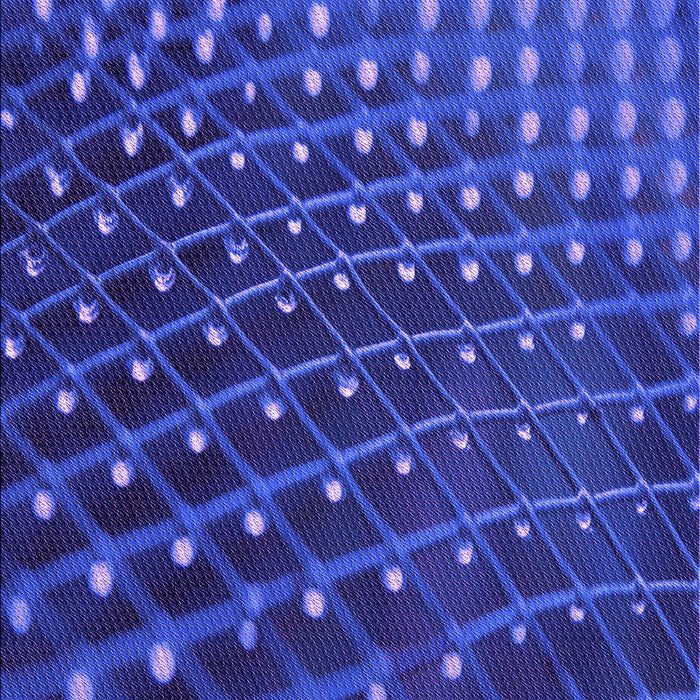 Patterned Blue Rug, pat1085pur