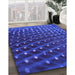 Machine Washable Transitional Blue Rug in a Family Room, wshpat1085pur